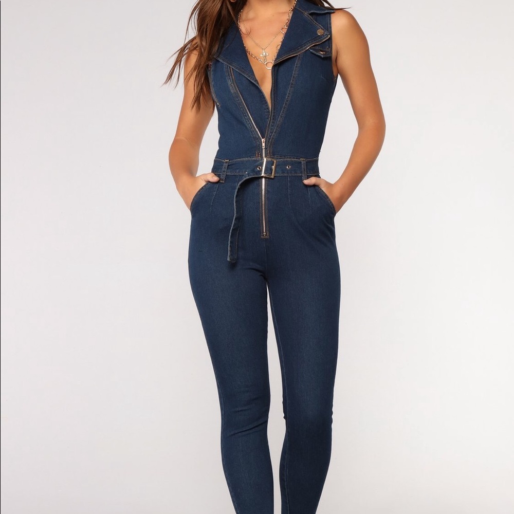 Denim Jumpsuit